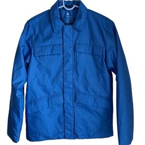 All in Motion Jacket Water Wind Resistant Bright Blue Men’s Size Small EUC